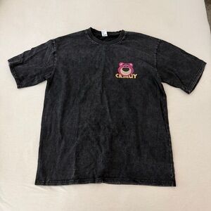 Disney Lotso Black Retro T-shirt